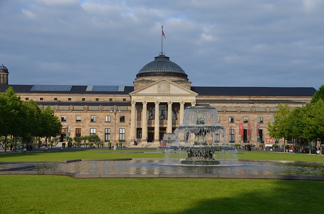 The Wiesbaden spa and casino