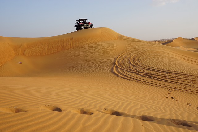 Exploring The Desert Outside Dubai- Day And Night