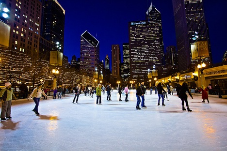 Ice skating - Chicago