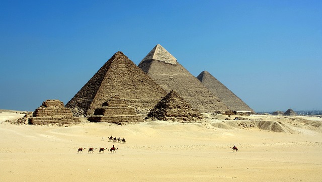 The magnificent pyramids of Egypt