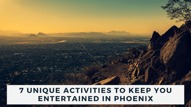 7 Unique Activities to Keep You Entertained in Phoenix