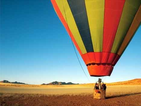 Sossusvlei balloon safari