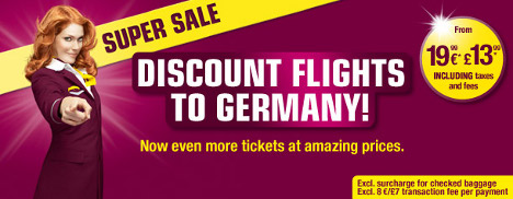 Germanwings - Discount flights to Germany