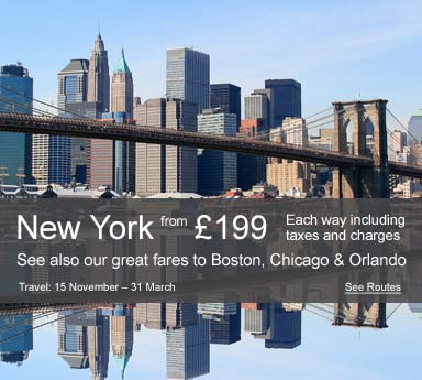 Aer Lingus - Fly from the UK to the USA from only £199