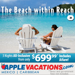The Beach within Reach - 3 nights all-inclusive from $699.99 (includes airfares)