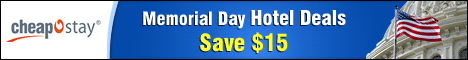 CheapOstay - Memorial Day Travel Deals