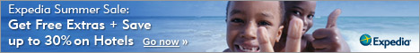 Expedia's My Summer is Better Than Your Summer Sale! Save up to 30% on Hotels - Expires 7/4/2011