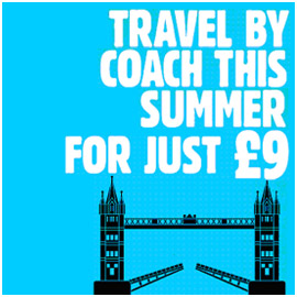 Go anywhere in the UK for just £9 with National Express