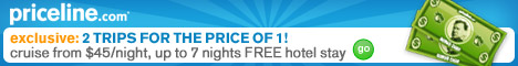 Priceline cruise sale - 2 trips for the price of 1