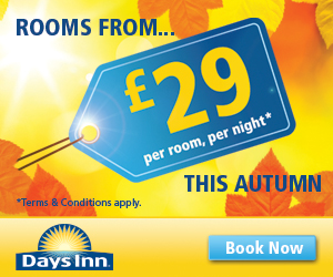 Rooms from £29 at Days Inn