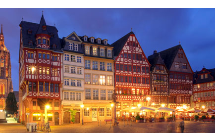 Travel from London to Frankfurt from £54 return