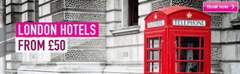 4* hotels in London from £50.00